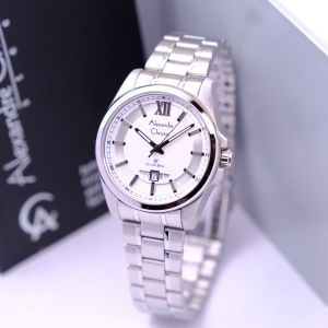 Jam Tangan Alexandre Christie AC 8659 AC8659 Original Garansi Resmi 1tahun - Stainless Steel