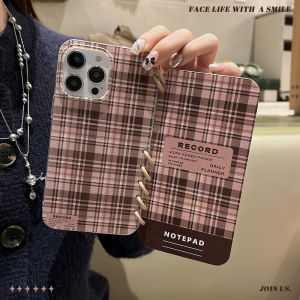 Creative DIY Portable Book Style Flip Brown Phone Case for iPhone 17 AIR 16 Pro Max 15 14 13 12 11 Pro Max PLUS Shockproof Cover