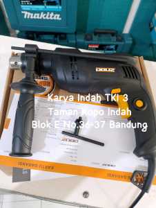 Mesin Bor Listrik Bor Tangan Bor Beton Doliz BA670 Impact Drill 550WATT 15 - 13mm
