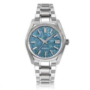 RIMALTI 62GS38mm Xin Zhou Yunhai Sakura Stainless Steel Watch Dome Glass AR coating high-quality mens watch NH35 movement