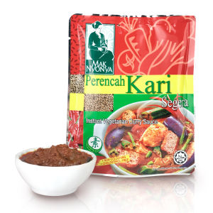 Mak Nyonya Vegetable Curry Instant Cooking Paste 200g – Authentic Malaysian Halal Veggie Curry Sauce Easy & Quick Meal