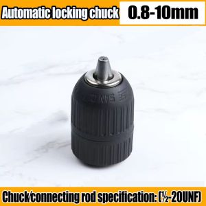 3/8-24UNF 0.8-10mm Clip Thread Drill Bit Adapter for Impact Unique Locking Function Self Drill Chuck