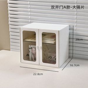 Ⓜ️ZEROIDEASⓂ️ Stackable & Dustproof Makeup Box/ Cosmetics Box/ Cosmetic Organizer Box Makeup Case Cosmetics Case Makeup Box Cosmetics Box Makeup Rack Cosmetics Rack Makeup Holder Cosmetics Holder Perfume Box Perfume Holder/ Stationery Storage Box