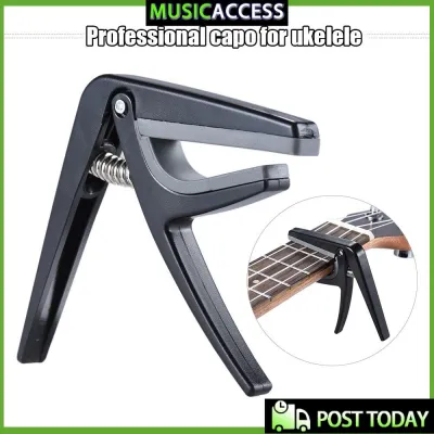 Professional Ukulele Capo Single-handed Quick Change Ukelele Capo 4 Strings Hawaii Guitar Capos Guitar Parts & Accessories