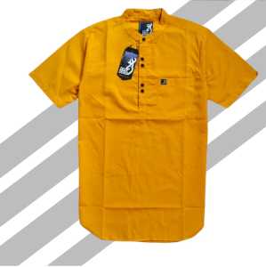 TERMURAH Kemeja Koko kurta pria Lengan Pendek Baju Koko Baju Muslim Pria Terbaru 2026