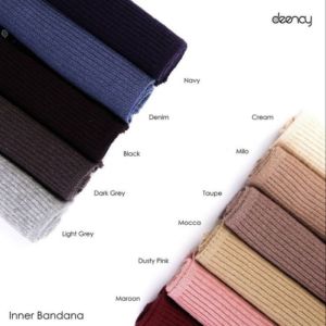 DEENAY CIPUT RAJUT BANDANA SEMUA WARNA NYAMAN