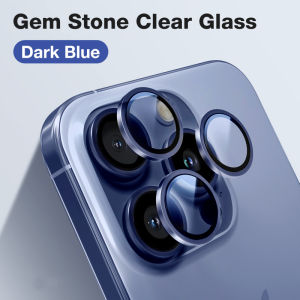 [1 Bộ] Sanptoch bảo vệ Tròng kính bằng kim cương cho iPhone 16 / 15 / 14/13/12/11 Pro Max Plus máy quay bằng hợp kim vòng ống kính tấm dán bảo vệ với bộ lắp đặt