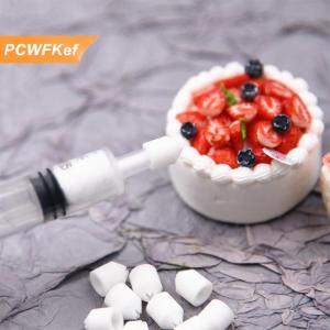 【PCWFKef】 Mô Phỏng Kem Đất Trang Trí Miệng Tự Làm Thu Nhỏ Bánh Công Cụ Đất Sét Thực Phẩm Chơi