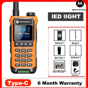 วิทยุสื่อสาร motorola gp328 plus 20กม walkie talkie 10 วัตต์ กันน้ำและกันฝุ่น IP68 กลางแจ้ง/โรงแรม/อาคารสูง/โรงเรียน/สถานที่ก่อสร้าง 128 ช่อง(หูฟังฟรี)