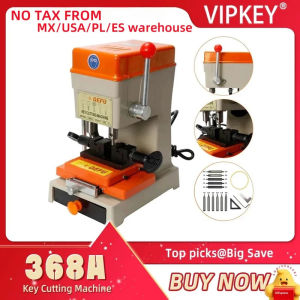 ตัวคัดลอกกุญแจ Defu 368a เครื่องตัดและทำสำเนากุญแจรถยนต์และบ้านสำหรับช่างกุญแจ ชุดเครื่องมือและชุดเปิดล็อค