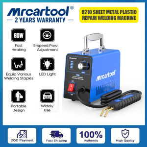 MRCARTOOL C210 Sheet Metal Plastic Repair Welding Machine 80W Fast Heating Welder Dent Repair Machine