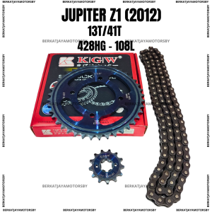 GEAR SET GIR SET CHAIN KIT GEAR PAKET KAGAWA YAMAHA JUPITER Z1 2012