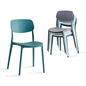 เก้าอี้สไตล์นอร์ดิก พลาสติดขึ้นรูป หลากหลายสีสัน รับน้ำหนักได้ดี ราคาถูกสุด!!!!