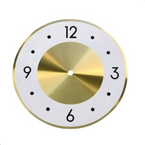 Mặt đồng hồ treo tường nhôm đơn giản giá rẻ