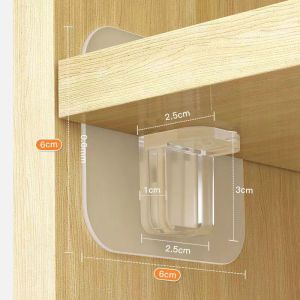 Wall holder Wall Hanger Adhesive Shelf Support Layered partition without nail support Punch-free Plastic