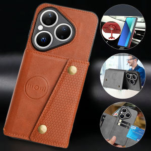 Leather Card Slot Phone Cover For Huawei Pura 80 Ultra 80Pro Plus Case Car Holder c Wallet Coque for Pura80 P80 Pro Funda