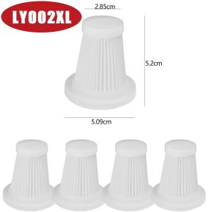 5PCS Reusable Car Vacuum Cleaner Replace Accessories Washable Filters Handheld Vacuum Cleaner Accessories