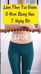 Gậy gỗ đa năng bộ 4 gậy đả thông kinh lạcgiảm béo (gậy loại 1)