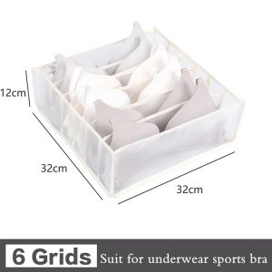 Konco Closet Organizer Clothing Jeans T-shirts Underwear Storage Bags Drawer Organizers for Socks Bras Pants Cabinet Pants Storage Organizer