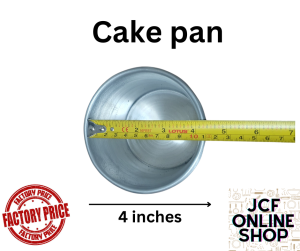 Cake Pan  4x4 5x4 6x4 7x4 8x4 9x4 10x4 HEAVY DUTY ALLUMINUM CAKE PAN/TRAY 0.4 GAUGE WALANG DUKTONG | JCF Online Shop