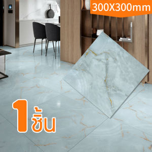 กระเบื้องยางหินอ่อน การติดตั้งพื้นแบบมีกาวในตัว พรมปูพื้น 30x30 ซม. วอลล์เปเปอร์พื้น ปูพื้นห้องนอน กระเบื้องยาง