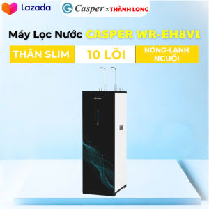 GIẢM 300K KHI MUA TẠI CỬA HÀNG TỈNH BÌNH THUẬN Máy lọc nước nóng nguội lạnh Casper RO 10 lõi WR-EH8V1 hệ 6 lõi chức năng BẢO HÀNH 2 NĂM CHÍNH HÃNG