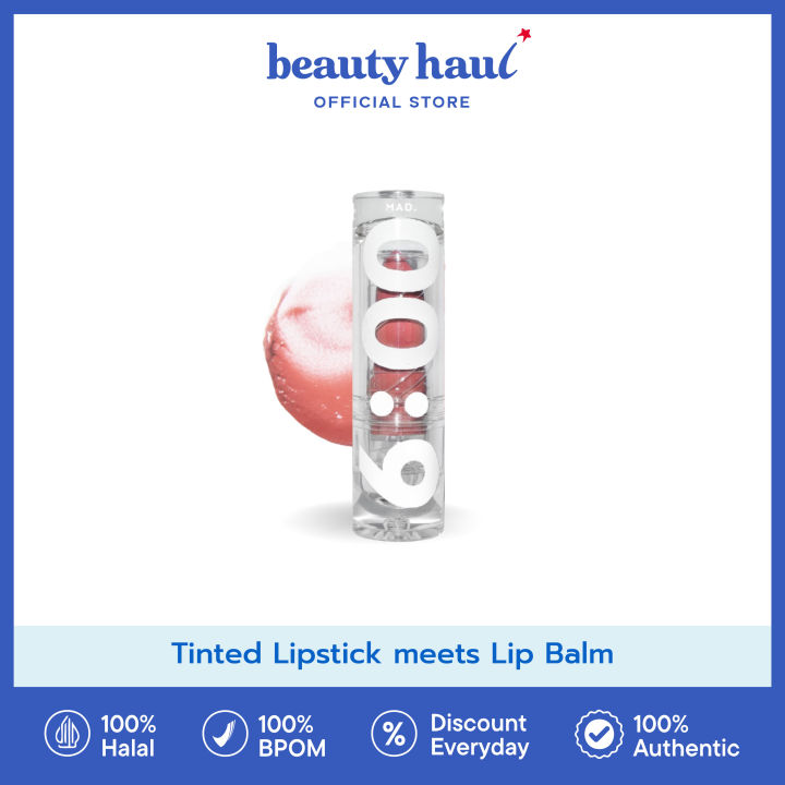 MAD FOR MAKEUP Dew+ Tinted 6hr Lip Moisturizer - Tinted Lipstick meets Lip Balm