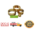 EXPANDER TELINGA/PIERCING WARNA GOLD/PIERCING TELINGA/PERCING TINDIK PRIA/PERCING PLUG BESI. 