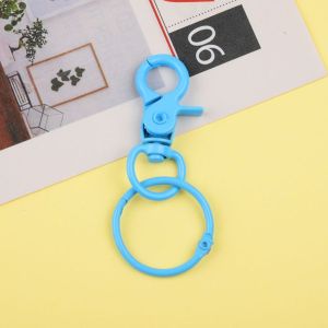 SHUSHABA Candy Color Lobster Clasp Hooks Snap Buckle Hooks Keyring Clip Hook Jewelry DIY Buckle Connector DIY Crafts Pendant Spring Clasp for Keychain Craft Lovers