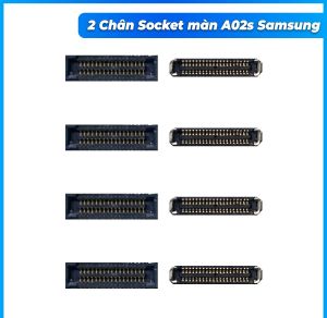 2 chân socket màn hình trên main A02s A03s A03 samsung