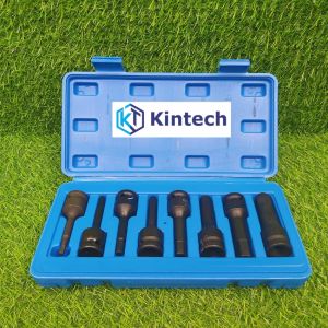 Bộ tuýp khẩu lục giác 1/2 8 chi tiết từ H5-H16 Kintech