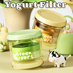Yogurt Filter Multi-Fuctional Cheese Whey Separation with Lid for Homemade Moisture Drain Filter