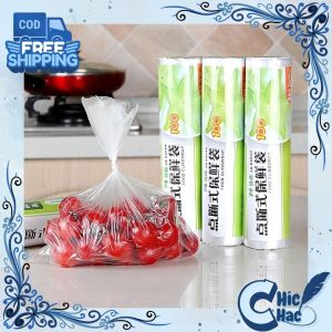 Kantong Plastik Gulung Food Cling Wrap / Kantong Plastik Untuk Fotocopy / Plastik Roll Supermaket Buah Sayur Serbaguna