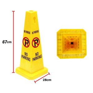 【COD】Thickened PP Plastic Road Cone No Parking Traffic Cone Safety Bar Warning Parking Lot Caution Prohibit Parking Sign No Parking Traffic Cone Plastic Road Cone No Parking