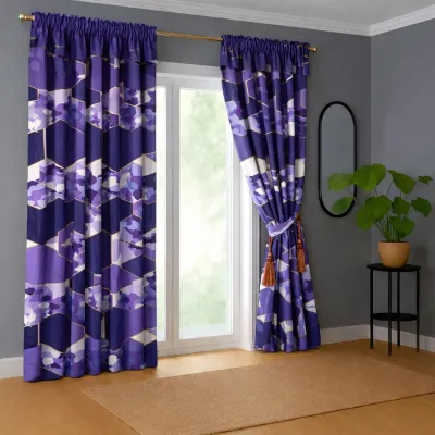 Gorden Pintu Serut Minimalis Bahan Poliester Premium Elegan