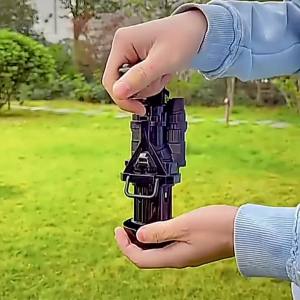 TikTok Bubble Gun Toys Electric Gatling 8 Hole Automatic Soap Water Bubble Maker Machine Outdoor Play for Kids Gift