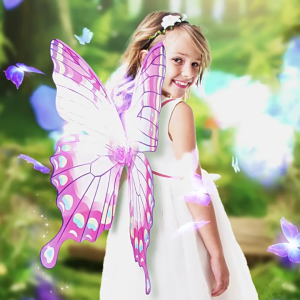 Kid Angel Wing Butterfly Wing Fairy Wing Birthday Party Decorations Elf Wing Halloween Cosplay Costume Accessories