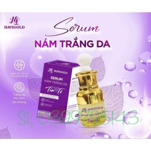Serum HAVIGOLD Tía Tô Nám Trắng Da 25g