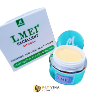 [Chính Hãng] Kem Trắng Da Chống Lão Hóa Lmei Excellent Xanh Lá Hũ Nhỏ Dùng Thử Lmei Xanh Lá Nhí