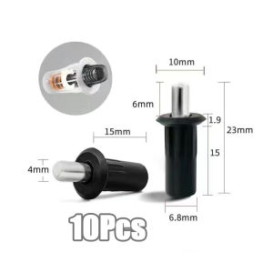 10pcs Concealed Buffer Spring Cabinet Door Spring Pin Repair Pins Damper Replacement