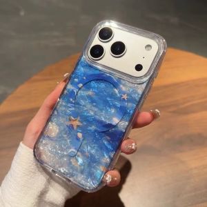Gradient Shell Pattern Dreamy Ocean Starfish Case For iPhone 18 17E Air 17 16 E 15 14 13 Pro Max Plus For Magsafe Clear Cover