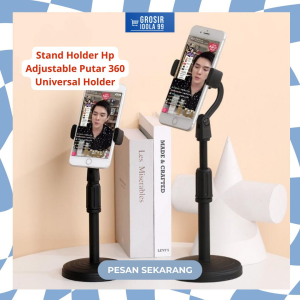Stand Holder Hp Adjustable Putar 360 Universal Holder Led