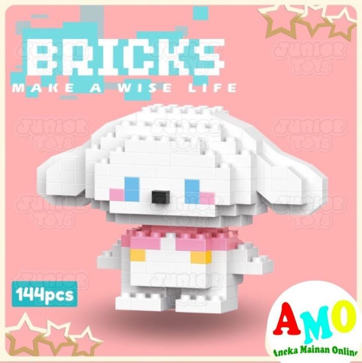 PROMO BIG SALE Mini Bricks Nano Block 3D Puzzle Karakter Sanrio
