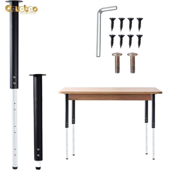 1Pc Adjustable Table Legs Adjustable Height Desk Legs Bearing Capacity