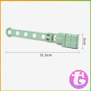 Thai Dee ราวตากผ้าล๊อคกับกรอบหน้าต่างติดตั้งง่าย