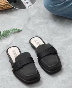 sandal slop bustong wanita jelly karet trendi LDG 310