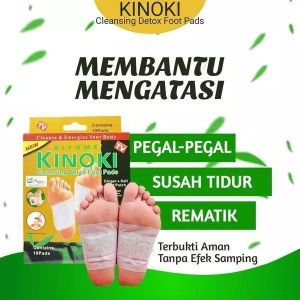FREE ONGKIR Koyo Kaki Kinoki GOLD Koyo Kesehatan Detox Toksin Ampuh Buang Racun Tubuh