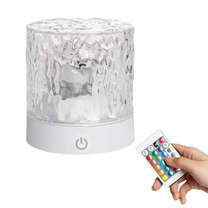 Đèn đầu giường đèn ngủ mờ có thể sạc lại 16 màu sắc Đèn bàn LED chiếu sáng trang trí cho nhà bếp tủ đồ hành lang