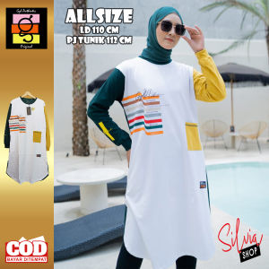TUNIK GYL TERBARU 2024 FASHION ATASAN DRESS BAJU WANITA LENGAN PANJANG KEKINIAN HIJAB STYLE TRENDY