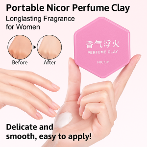 Womens solid balm longlasting fragrance